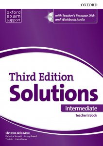 Solutions Bulgaria edition, B1.1 Intermediate - Teacher's Pack, (B1.1 ИНТЕНЗИВНО изучаване 8. клас)